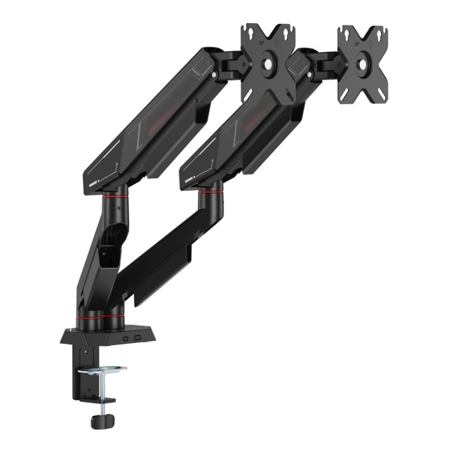 BRATECK βάση γραφείου για 2x οθόνες LDT114-C024, 17-35", έως 12kg