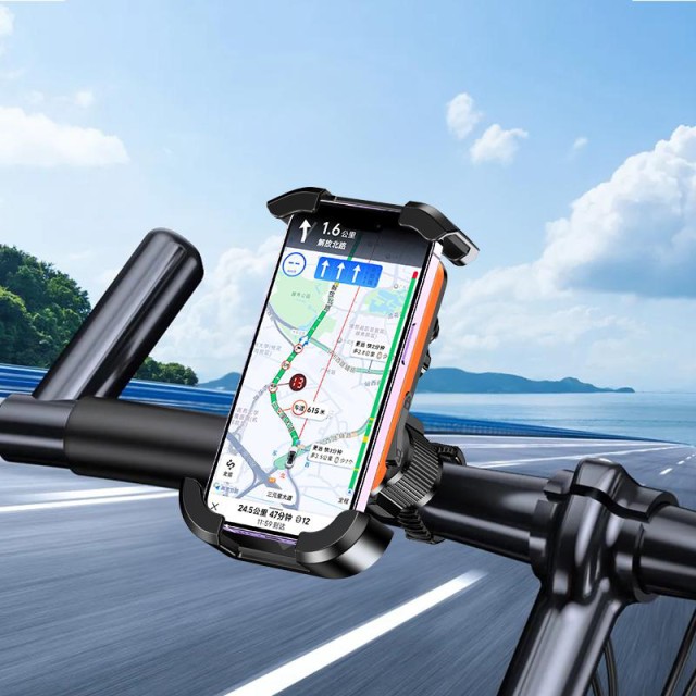 KAKUSIGA βάση ποδηλάτου/μηχανής για smartphone KSC-1739, μαύρη