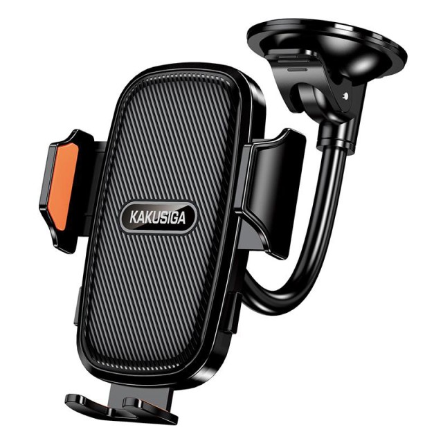 KAKUSIGA βάση smartphone αυτοκινήτου KSC-1723 για ταμπλό/παρμπρίζ, μαύρη