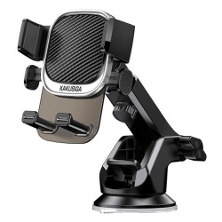 KAKUSIGA βάση smartphone αυτοκινήτου KSC-1566 για ταμπλό/παρμπρίζ, μαύρη