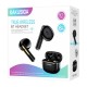 KAKUSIGA earphones με θήκη φόρτισης KSC-1482, True Wireless, 15mm, 35/300mAh, μαύρα