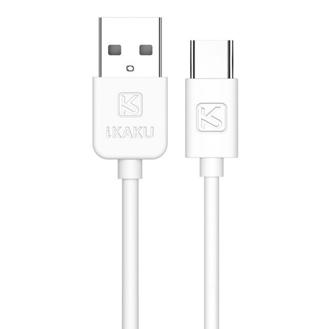 KAKUSIGA καλώδιο USB-C σε USB KSC-332, 2.4A, 480Mbps, 2m, λευκό