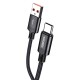 KAKUSIGA καλώδιο USB-C σε USB KSC-1000, 5A, 480Mbps, 3m, μαύρο