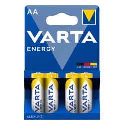 VARTA αλκαλικές μπαταρίες Energy, AA/LR6, 1.5V, 4τμχ