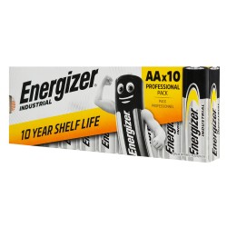 ENERGIZER αλκαλικές μπαταρίες Industrial, AA/LR6, 1.5V, 10τμχ