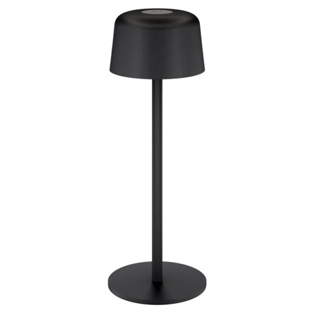 GOOBAY επιτραπέζιο φωτιστικό 77675, 3000K, dimmable, επαναφορτιζόμενο, μαύρο