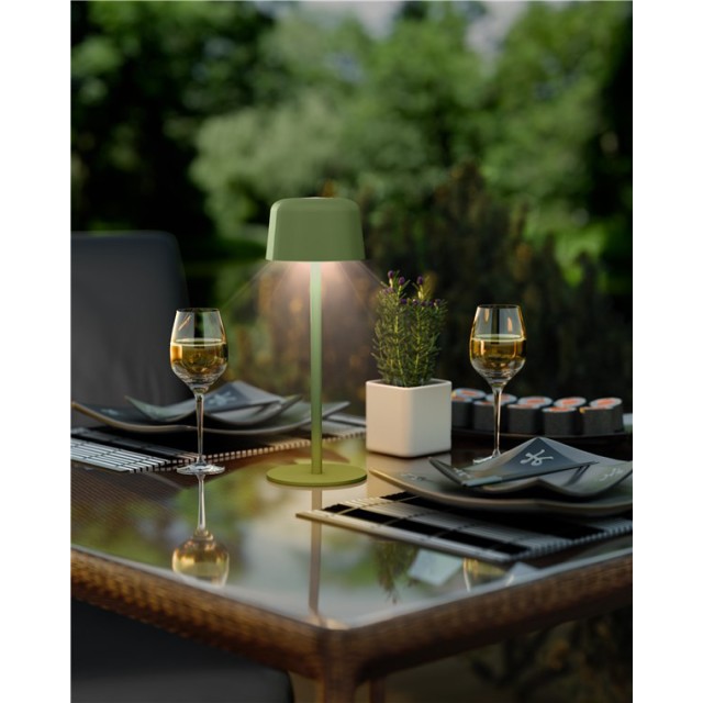 GOOBAY επιτραπέζιο φωτιστικό 77677, 3000K, dimmable, επαναφορτιζόμενο, πράσινο