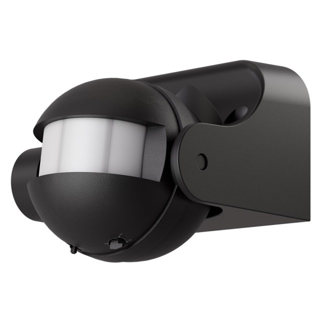 GOOBAY αισθητήρας κίνησης 79590, έως 12m, ρυθμιζόμενη κλίση, IP44, μαύρος