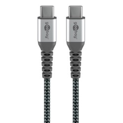 GOOBAY καλώδιο USB-C 49301, 60W, 480Mbps, 0.50m, μαύρο
