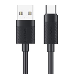 USAMS καλώδιο USB-C σε USB SJ777, 3A, 480Mbps, 1m, μαύρο