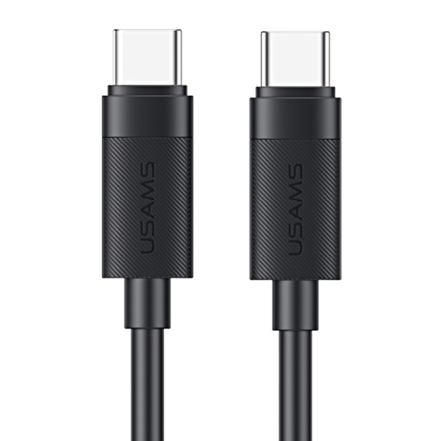 USAMS καλώδιο USB-C SJ780, 60W, 480Mbps, 1m, μαύρο