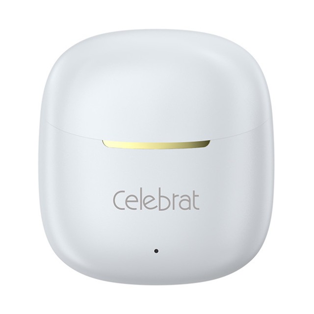 CELEBRAT earphones με θήκη φόρτισης W79, True Wireless, 13mm, 30/300mAh, λευκά