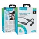 CELEBRAT neckband earphones SE9, OWS Bone Conduction, 16.3mm, 180mAh, μαύρα
