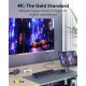 GOOBAY καλώδιο HDMI 80102 με Ethernet, soft, 4K/60Hz, 18 Gbps, 1.5m, μαύρο