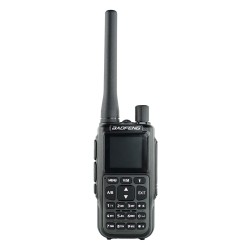 BAOFENG ασύρματος πομποδέκτης MINI-5, UHF/VHF, 5W/2W, μαύρος