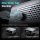 POWERTECH σταθμός φόρτισης PT-1622 με οθόνη, USB & 4x USB-C, GaN, 100W, ασημί