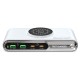 POWERTECH σταθμός φόρτισης PT-1624, 2x USB/2x USB-C/wireless, 72W, λευκός POWERTECH σταθμός φόρτισης PT-1624, 2x USB/2x USB-C/wireless, 72W, λευκός