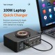 POWERTECH σταθμός φόρτισης PT-1625 με οθόνη, 4x USB/4x USB-C/wireless, 140W, μαύρος POWERTECH σταθμός φόρτισης PT-1625 με οθόνη, 4x USB/4x USB-C/wireless, 140W, μαύρος