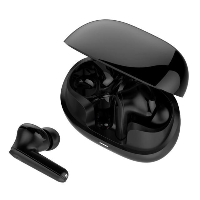 LDNIO earphones με θήκη φόρτισης T05, True Wireless, 13mm, 40/500mAh, μαύρα