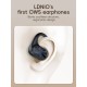 LDNIO earphones με θήκη φόρτισης T07, OWS Bone Conduction, 15mm, 60/500mAh, μαύρα