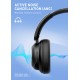 LDNIO headphones H01, ασύρματα & ενσύρματα, 40mm, 1000mAh, ANC, μαύρα