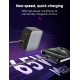 LDNIO καλώδιο USB-C iP-441c, 65W, 480Mbps, 1m, γκρι