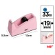 MP βάση κολλητικής ταινίας PA528P, 19mm x 33m, διάφορα χρώματα, 1τμχ