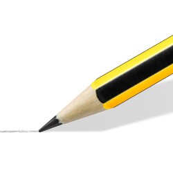 STAEDTLER σετ ξύλινα μολύβια με μαρκαδόρο υπογράμμισης Noris 120-BK12P1, εξάγωνα, ΗB, 13τμχ