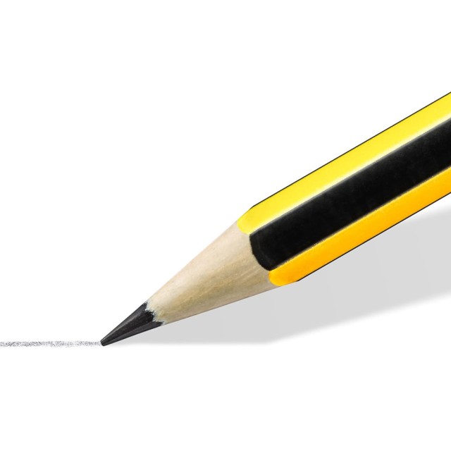STAEDTLER σετ ξύλινα μολύβια με μαρκαδόρο υπογράμμισης Noris 120-BK12P1, εξάγωνα, ΗB, 13τμχ