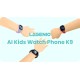 LAGENIO GPS smartwatch για παιδιά K9, 1.78" AMOLED, με κάμερα, 4G, IP68, μαύρο