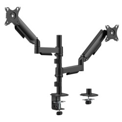POWERTECH βάση γραφείου για 2x οθόνες PT-1628, 17-32", έως 9kg