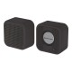 POWERTECH μίνι φορητό ηχείο PT-1626, μαγνητικό, 5W, Bluetooth, 400mAh, μαύρο