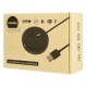 CMTECK επιτραπέζιο μικρόφωνο UM02, omnidirectional, USB, μαύρο