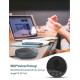CMTECK επιτραπέζιο μικρόφωνο LE2102 με ηχείο, omnidirectional, USB/USB-C, μαύρο