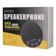 CMTECK επιτραπέζιο μικρόφωνο LE2102 με ηχείο, omnidirectional, USB/USB-C, μαύρο