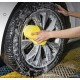 DELI σφουγγάρι καθαρισμού αυτοκινήτου DL882003, 21.5x11x5.5cm, κίτρινο