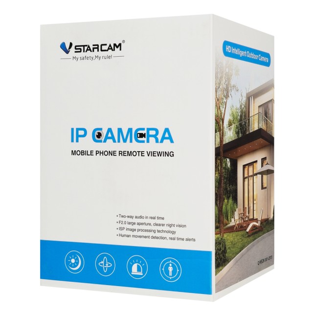 VSTARCAM smart κάμερα CS2DR, 3MP, dual lens, WiFi, PTZ, SD VSTARCAM smart κάμερα CS2DR, 3MP, dual lens, WiFi, PTZ, SD