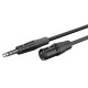 GOOBAY καλώδιο ήχου 6.35mm σε XLR 80361, 1.5m, μαύρο GOOBAY καλώδιο ήχου 6.35mm σε XLR 80361, 1.5m, μαύρο