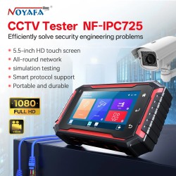 NOYAFA CCTV & IP tester NF-IPC725 με 5.5" IPS οθόνη, 8MP CVI/TVI/AHD camera test, cable tester NOYAFA CCTV & IP tester NF-IPC725 με 5.5" IPS οθόνη, 8MP CVI/TVI/AHD camera test, cable tester