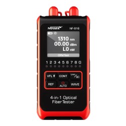 NOYAFA tester καλωδίων οπτικής ίνας NF-916, 850-1650nm, -60~8dBm