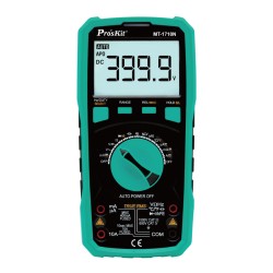 PROSKIT ψηφιακό πολύμετρο MT-1710N, μέτρηση AC/DC, True RMS, NCV