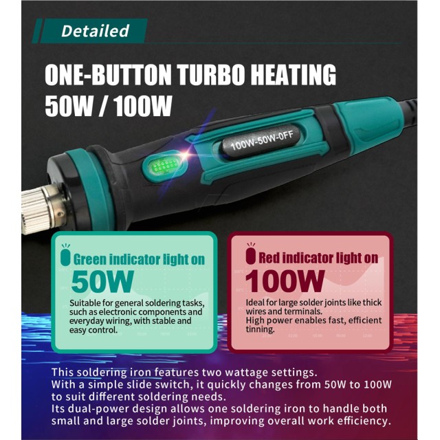 PROSKIT κολλητήρι SI-139NB, 50/100W, 400/500°C PROSKIT κολλητήρι SI-139NB, 50/100W, 400/500°C