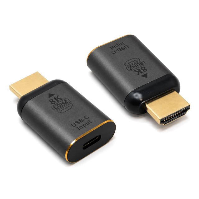 POWERTECH αντάπτορας HDMI σε USB-C CAB-UC103, 8K/60Hz, γκρι POWERTECH αντάπτορας HDMI σε USB-C CAB-UC103, 8K/60Hz, γκρι