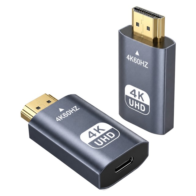 POWERTECH αντάπτορας HDMI σε USB-C CAB-UC104, 4K/60Hz, γκρι POWERTECH αντάπτορας HDMI σε USB-C CAB-UC104, 4K/60Hz, γκρι