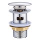 BRUNO βαλβίδα νιπτήρα Pop Up BRN-0315, 1-1/4", ανοξείδωτο ατσάλι, χρωμέ BRUNO βαλβίδα νιπτήρα Pop Up BRN-0315, 1-1/4", ανοξείδωτο ατσάλι, χρωμέ