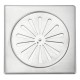 BRUNO σχάρα δαπέδου BRN-0310, περιστρεφόμενη, ανοξείδωτο ατσάλι SS304, 12x12cm, brushed BRUNO σχάρα δαπέδου BRN-0310, περιστρεφόμενη, ανοξείδωτο ατσάλι SS304, 12x12cm, brushed