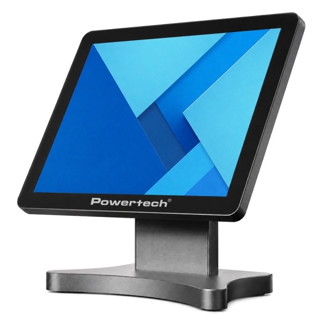 POWERTECH οθόνη αφής PT-1632, LCD, 15" 1024x768p, HDMI/VGA, VESA 75x75mm, μαύρη POWERTECH οθόνη αφής PT-1632, LCD, 15" 1024x768p, HDMI/VGA, VESA 75x75mm, μαύρη