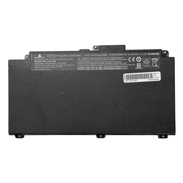 POWERTECH συμβατή μπαταρία CD03-3S1P για HP ProBook 640/645/650 G4 POWERTECH συμβατή μπαταρία CD03-3S1P για HP ProBook 640/645/650 G4