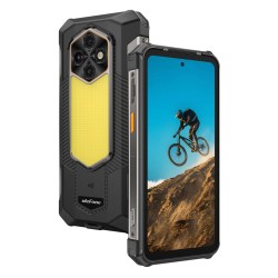 ULEFONE smartphone RugKing 5 Pro, 6.78", 8/256GB, 20000mAh, IP68/IP69K/MIL-STD-810H, μαύρο