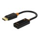 CABLETIME αντάπτορας DisplayPort σε HDMI CT-AV586-01G4K, 4K/30Hz, μαύρος CABLETIME αντάπτορας DisplayPort σε HDMI CT-AV586-01G4K, 4K/30Hz, μαύρος